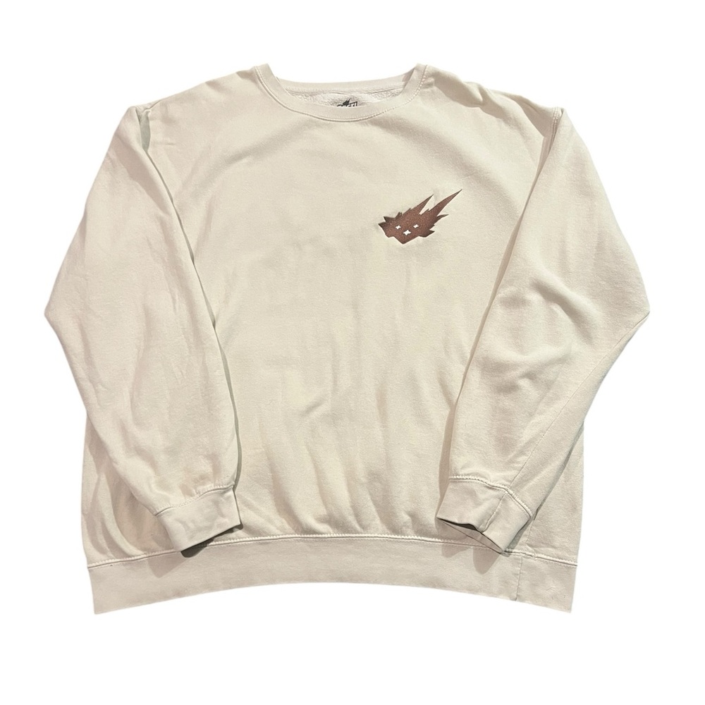 Travis Scott Cacti Mono Heritage Crewneck Extra Large Tan XL